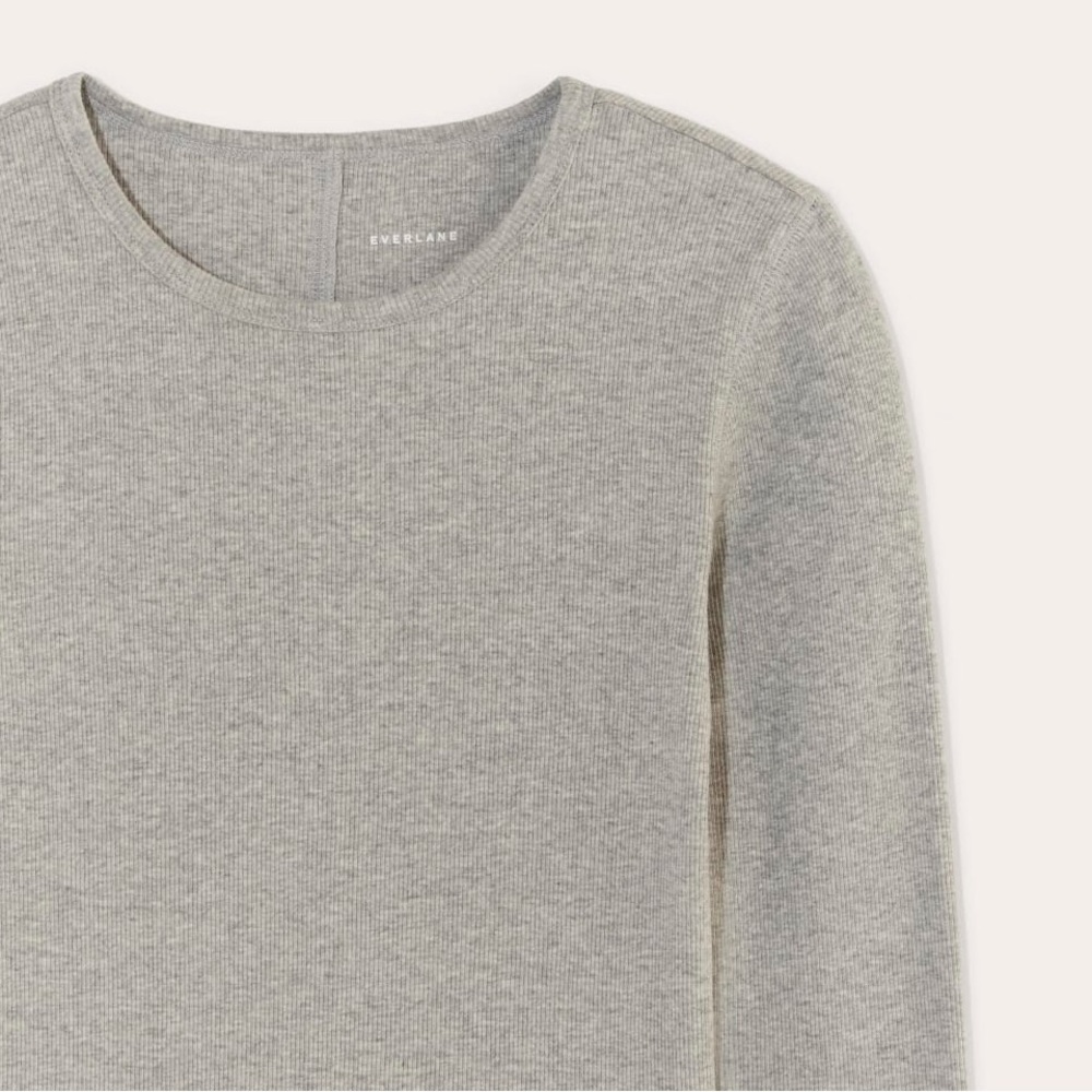 Everlane The Luxe Rib Long Sleeve - Picture 5 of 12